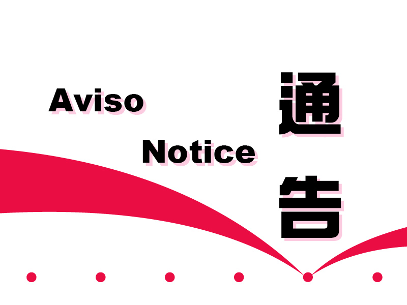 Aviso Notice