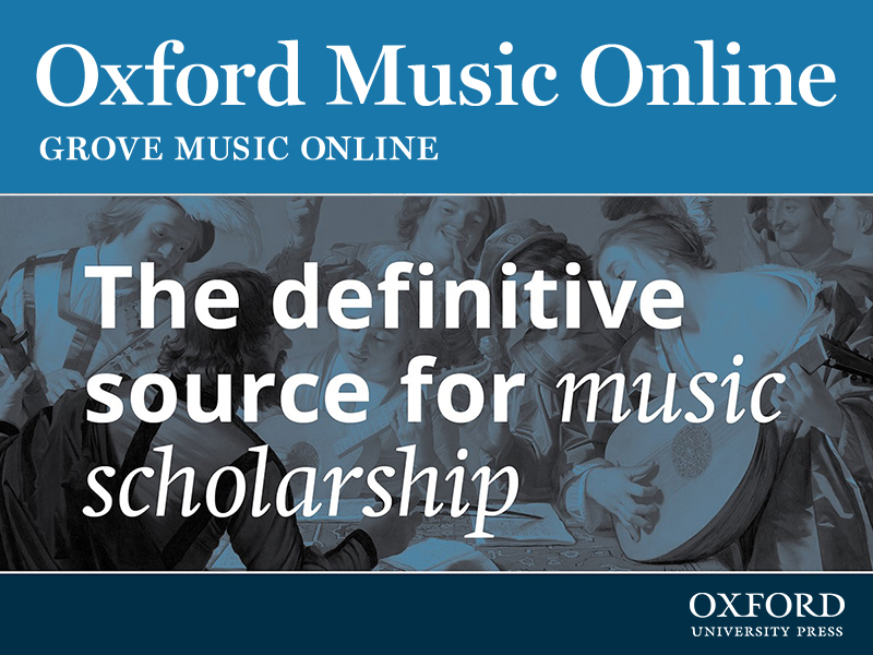 Database of the Month: Oxford Music Online