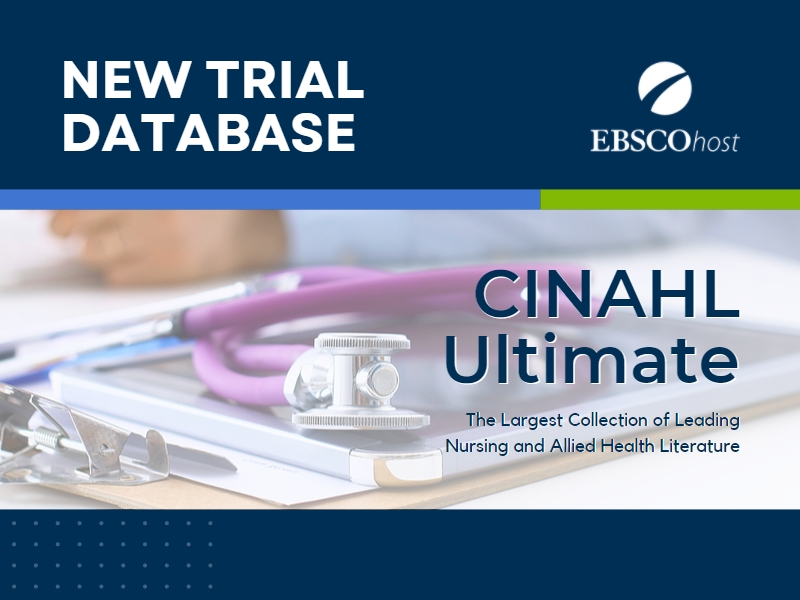 New Trial Database: CINAHL Ultimate