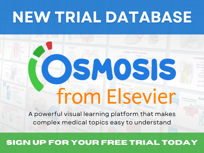 New Trial Database: Osmosis Nursing
