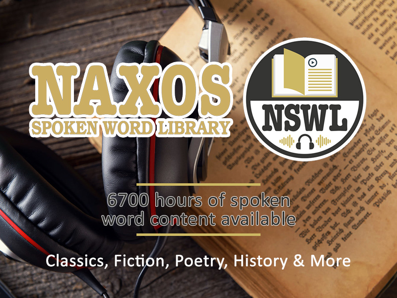 Database of the Month: Naxos Spoken Word Library